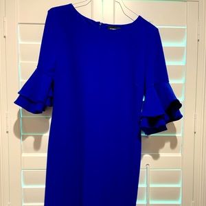Liz Claiborne size 14 royal blue dress